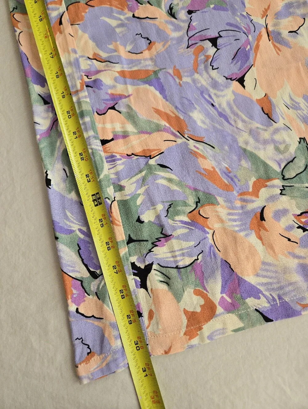 Lulus Palm Beach Babe Lilac Floral Print Wide-Leg Pants HAL3 - Picture 5 of 10